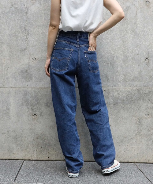 Levi's（リーバイス）の「【Levi's】シルバータブバギーデニムパンツ（デニムパンツ・レディース・ダークインディゴブルー・25inch/26inch/27inch/24inch）」の8枚目の写真