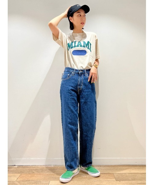 Levi's（リーバイス）の「【Levi's】シルバータブバギーデニムパンツ（デニムパンツ・レディース・ダークインディゴブルー・25inch/26inch/27inch/24inch）」の17枚目の写真