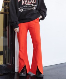 PBLIM | PAGEBOYLIM/スリットカットフレアパンツ(スラックス)