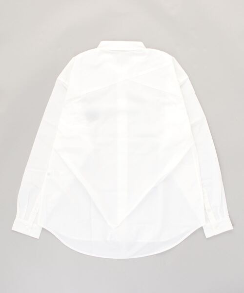 B'2nd（ビーセカンド）の「ENONE エノン/REGULER　COLLAR SHIRT（シャツ/ブラウス・メンズ・ホワイト/ブラック・M/L）」の6枚目の写真