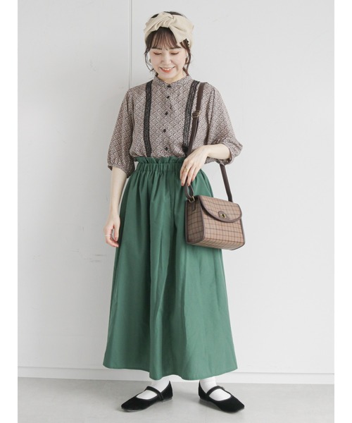 ehka sopo(エヘカソポ)の「ベロアストラップシューズ(その他シューズ・レディース・ブラック/マスタード/パープル・MEDIUM/LARGE)」の9枚目の写真