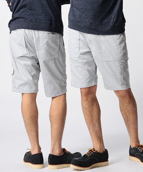 BEAMS（ビームス）の「BEAMS / クールマックス ベイカーショーツ◆（その他パンツ・メンズ・ネイビー/ブルー/レッド・LARGE/MEDIUM/SMALL）」の2枚目の写真