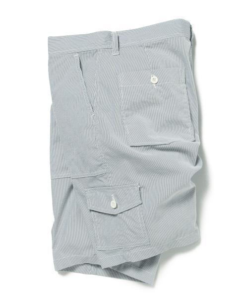 BEAMS（ビームス）の「BEAMS / クールマックス ベイカーショーツ◆（その他パンツ・メンズ・ネイビー/ブルー/レッド・LARGE/MEDIUM/SMALL）」の4枚目の写真