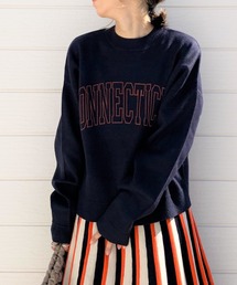 Q | 12G ダブルJQロゴニット(ニット/セーター)