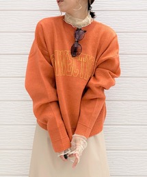 Q | 12G ダブルJQロゴニット(ニット/セーター)