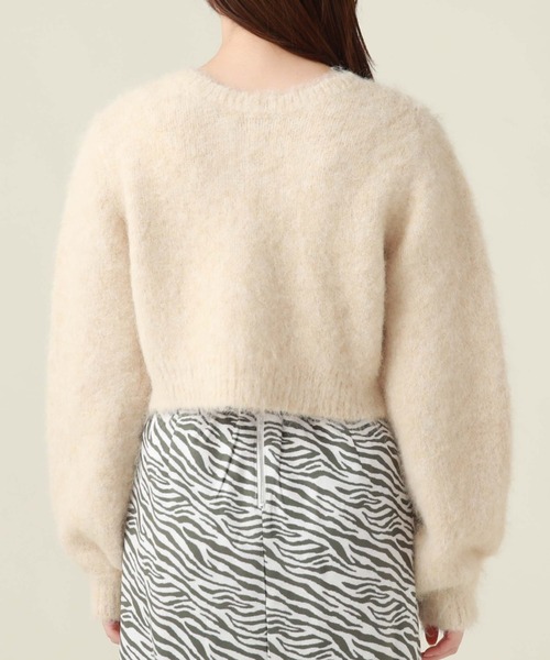 archives(アルシーヴ)の「起毛カーディガン(カーディガン/ボレロ・レディース・イエロー/オレンジ/アイボリー/ピンク/パープル・MEDIUM)」の20枚目の写真