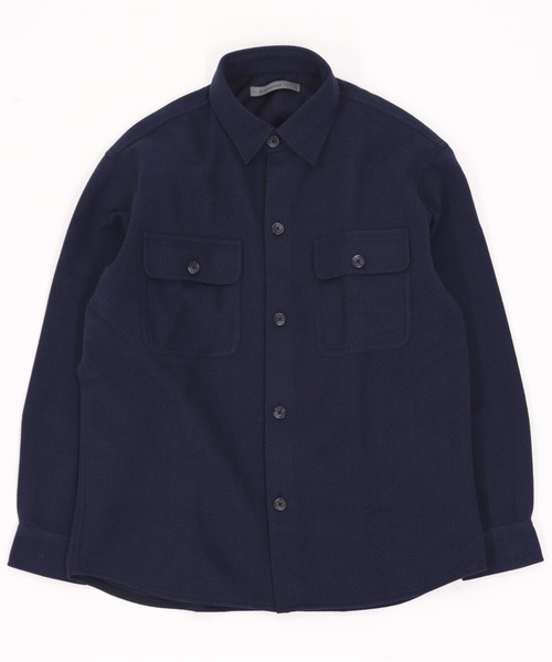 GIORDANO（ジョルダーノ）の「[ GIORDANO ]メルトンタッチシャツジャケット(ユニセックス)（ブルゾン・レディース・ブラック/グレー/ダークグレー・MEDIUM/LARGE/X-LARGE）」の22枚目の写真