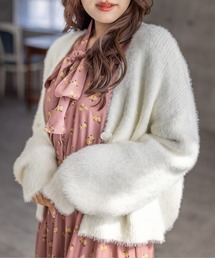 clear | シャギーショートカーディガン ≪2022AW新作≫(カーディガン/ボレロ)