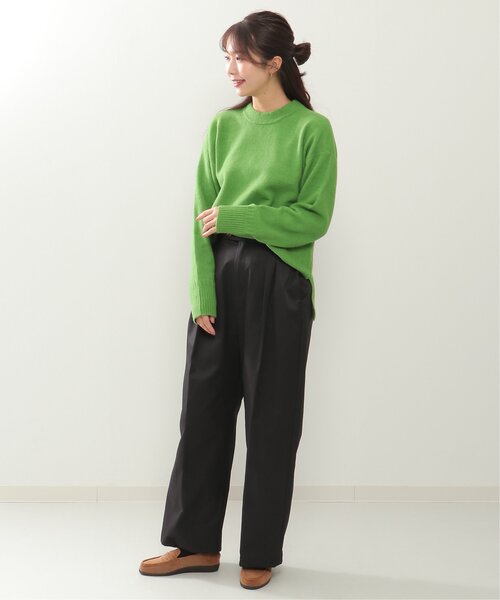 LBC(エルビーシー)の「カラーワイドストレートパンツ(その他パンツ・レディース・ブラック/グリーン系その他・M)」の17枚目の写真