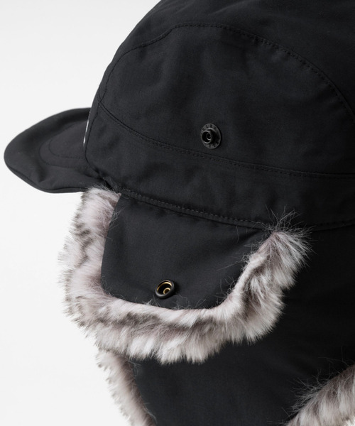 THE NORTH FACE(ザノースフェイス)の「THE NORTH FACE/ザ・ノース・フェイス キャップ 防寒 フロンティアキャップ NN42241(キャップ・メンズ・ブラック・M/L)」の10枚目の写真