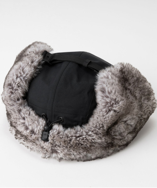 THE NORTH FACE(ザノースフェイス)の「THE NORTH FACE/ザ・ノース・フェイス キャップ 防寒 フロンティアキャップ NN42241(キャップ・メンズ・ブラック・M/L)」の11枚目の写真