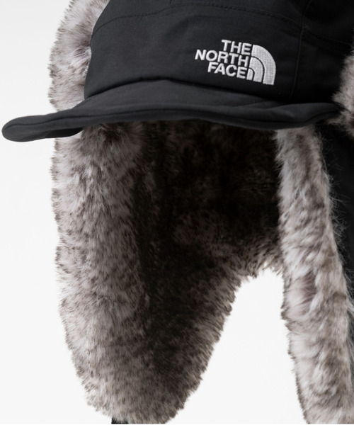 THE NORTH FACE(ザノースフェイス)の「THE NORTH FACE/ザ・ノース・フェイス キャップ 防寒 フロンティアキャップ NN42241(キャップ・メンズ・ブラック・M/L)」の14枚目の写真
