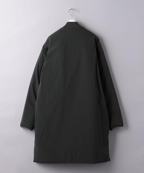HLAM（ラム）の「＜hLam＞ ジップ ノーカラー ロングコート