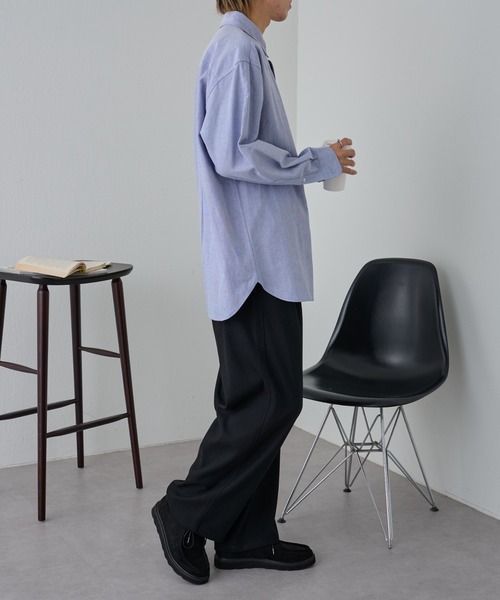 COLONY 2139（コロニートゥーワンスリーナイン）の「起毛センタープレスタックパンツ（その他パンツ・メンズ・ブラック/カーキ・MEDIUM/LARGE）」の6枚目の写真