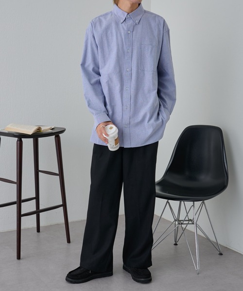 COLONY 2139（コロニートゥーワンスリーナイン）の「起毛センタープレスタックパンツ（その他パンツ・メンズ・ブラック/カーキ・MEDIUM/LARGE）」の17枚目の写真