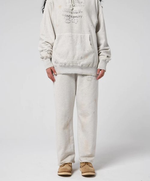 BOW WOWバウワウ⭐︎スウェットパンツ（XLサイズ） CROSS PRINTED SWEATPANTS リバーシブルスウェットパンツ