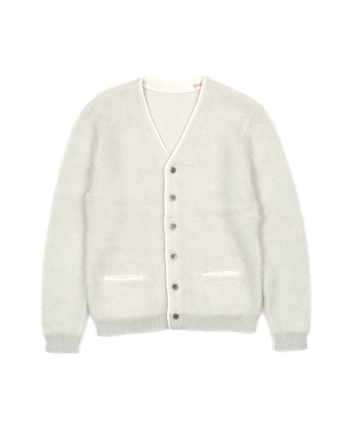 YOUNG&OLSEN The DRYGOODS STORE（ヤングアンドオルセン）の「YOUNG & OLSEN/ヤングアンドオルセン MOHAIR GRANGE CARDIGAN モヘアカーディガン（カーディガン/ボレロ・レディース・キャメル/ヘザーグレー・FREE）」の2枚目の写真