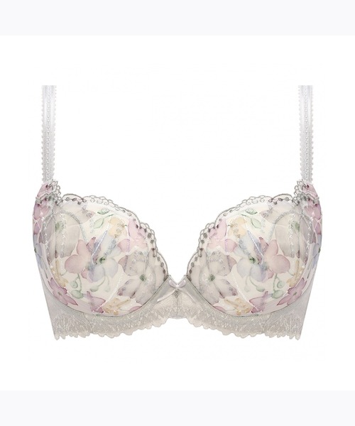 Triumph（トリンプ）の「天使のブラ スリムライン555 ブラジャー【D,E,Fカップ】TR555 WHU（ブラジャー・レディース・グレー/レッド/ブラック・D65/D70/D75/E65/E70/E75/F70/F75/D80/D85/D90/D95/E80/E85/E90/E95/F65/F80）」の3枚目の写真