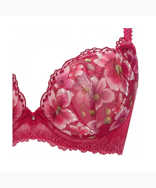 Triumph（トリンプ）の「天使のブラ スリムライン555 ブラジャー【D,E,Fカップ】TR555 WHU（ブラジャー・レディース・グレー/レッド/ブラック・D65/D70/D75/E65/E70/E75/F70/F75/D80/D85/D90/D95/E80/E85/E90/E95/F65/F80）」の21枚目の写真