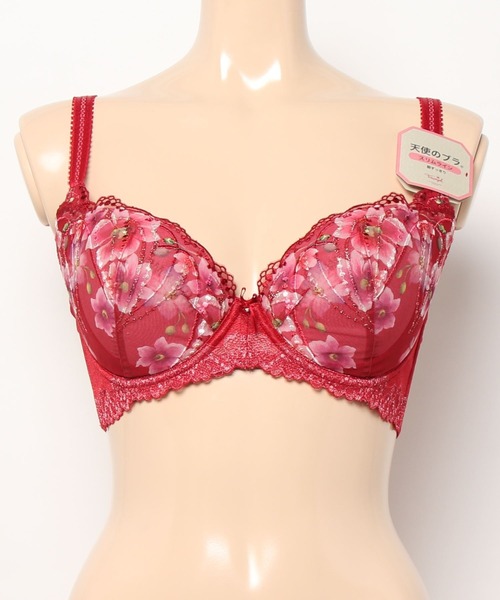 Triumph（トリンプ）の「天使のブラ スリムライン555 ブラジャー【D,E,Fカップ】TR555 WHU（ブラジャー・レディース・グレー/レッド/ブラック・D65/D70/D75/E65/E70/E75/F70/F75/D80/D85/D90/D95/E80/E85/E90/E95/F65/F80）」の6枚目の写真