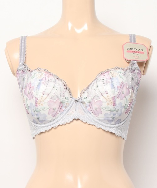 Triumph（トリンプ）の「天使のブラ スリムライン555 ブラジャー【D,E,Fカップ】TR555 WHU（ブラジャー・レディース・グレー/レッド/ブラック・D65/D70/D75/E65/E70/E75/F70/F75/D80/D85/D90/D95/E80/E85/E90/E95/F65/F80）」の5枚目の写真