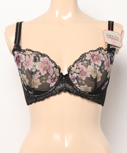 Triumph（トリンプ）の「天使のブラ スリムライン555 ブラジャー【D,E,Fカップ】TR555 WHU（ブラジャー・レディース・グレー/レッド/ブラック・D65/D70/D75/E65/E70/E75/F70/F75/D80/D85/D90/D95/E80/E85/E90/E95/F65/F80）」の4枚目の写真