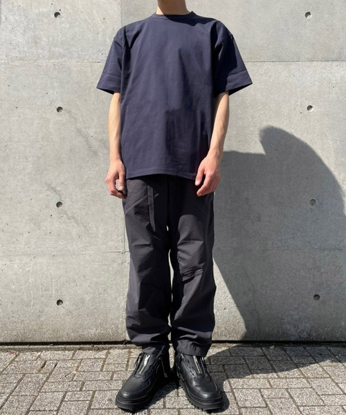 WEWILL(ウィーウィル)の「【WEWILL / ウィーウィル】FACING T-SHIRT / フェイシングTシャツ(Tシャツ/カットソー・メンズ・ネイビー・3/2)」の5枚目の写真