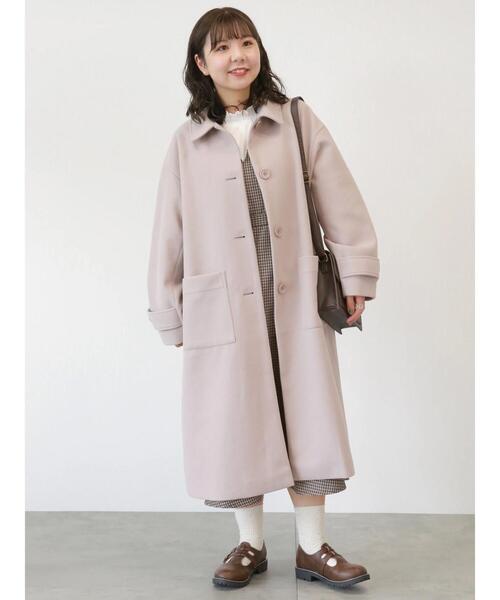 ehka sopo(エヘカソポ)の「チェック柄マーメイドジャンスカ(ワンピース・レディース・ブラック/モカ/グリーン・フリ-)」の18枚目の写真