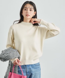 ROPE' PICNIC（ロペピクニック）の「洗濯機OK・パチパチしない/マシュマロニットモックネックプルオーバー（ニット/セーター）」