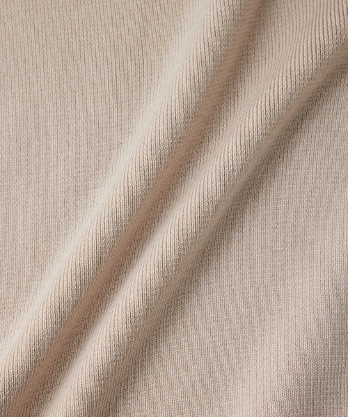 ROPE' PICNIC(ロペピクニック)の「洗濯機OK・パチパチしない/マシュマロニットモックネックプルオーバー(ニット/セーター・レディース・ブラック/オフホワイト/ベージュ系その他・38)」の7枚目の写真