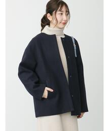 Te chichi TERRASSE | ノーカラーショートコート(その他アウター)