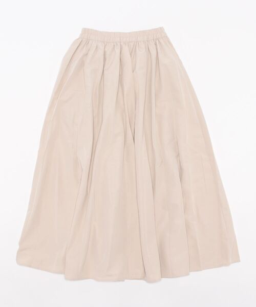 reca（レカ）の「ソフトグログランマキシスカート（スカート・レディース・ブラック/マスタード/キナリ/ブルー・M）」の5枚目の写真