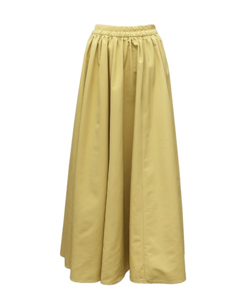 reca（レカ）の「ソフトグログランマキシスカート（スカート・レディース・ブラック/マスタード/キナリ/ブルー・M）」の21枚目の写真