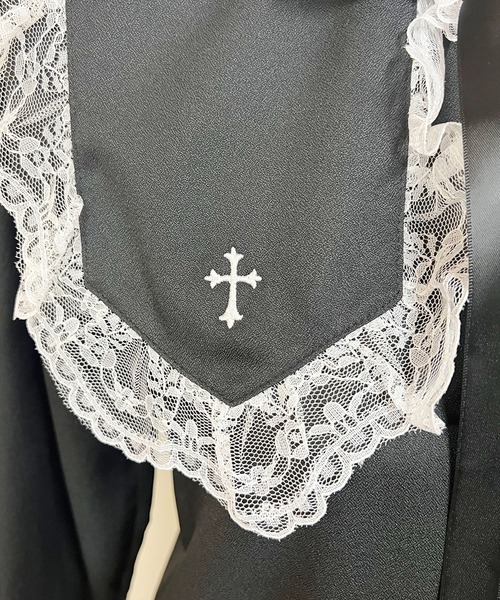 MA*RS(アメーバーマーズ)の「クロス刺繍襟ブラウス(シャツ/ブラウス・レディース・ホワイト/ブラック/ホワイト×ブラック・FREE)」の19枚目の写真