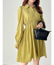 ピンタックシャツチュニック