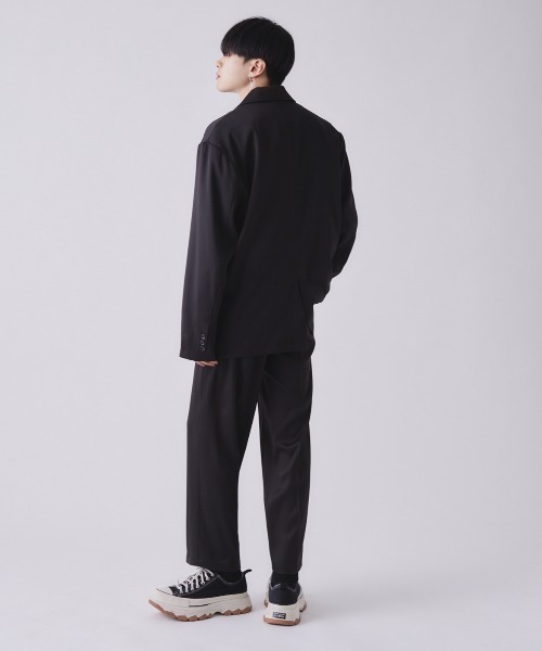 EDEL（エーデル）の「EDEL - ピークドラペルテーラードジャケット（テーラードジャケット・メンズ・ブラック/チェック・MEDIUM/LARGE）」の9枚目の写真