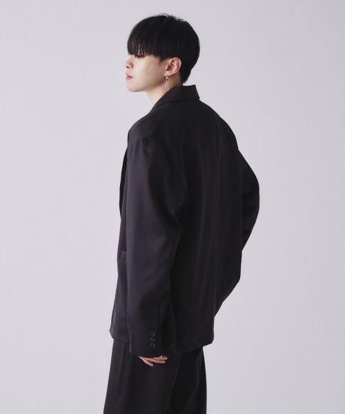 EDEL（エーデル）の「EDEL - ピークドラペルテーラードジャケット（テーラードジャケット・メンズ・ブラック/チェック・MEDIUM/LARGE）」の17枚目の写真