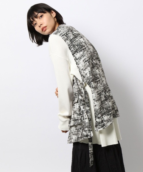 PAGEBOY（ページボーイ）の「クリアミリタリーベスト（その他アウター・レディース・ブラック系その他/ブラック/グレイッシュベージュ・FREE）」の10枚目の写真