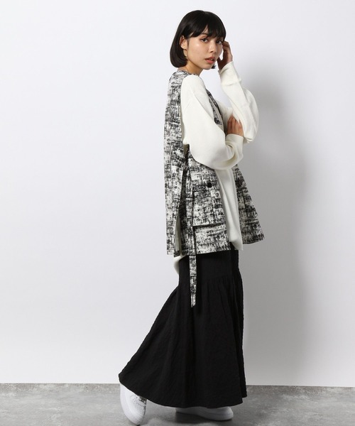 PAGEBOY（ページボーイ）の「クリアミリタリーベスト（その他アウター・レディース・ブラック系その他/ブラック/グレイッシュベージュ・FREE）」の12枚目の写真