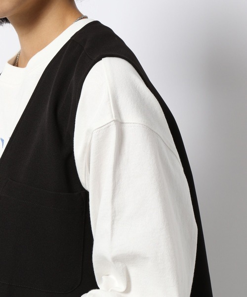 PAGEBOY（ページボーイ）の「クリアミリタリーベスト（その他アウター・レディース・ブラック系その他/ブラック/グレイッシュベージュ・FREE）」の22枚目の写真