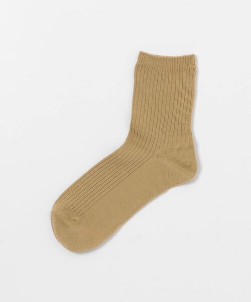 URBAN RESEARCH（アーバンリサーチ）の「『UR TECH』リブソックス（ソックス/靴下・レディース・ブラック/ホワイト/ブラウン/ベージュ/オレンジ/グリーン・22/24）」の8枚目の写真