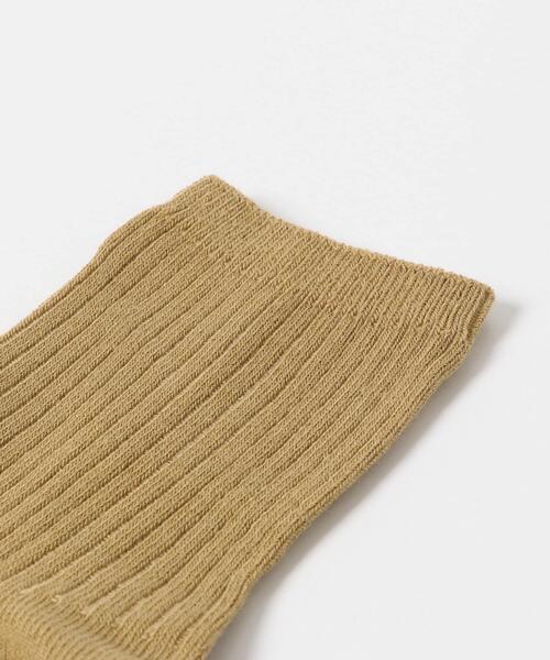 URBAN RESEARCH（アーバンリサーチ）の「『UR TECH』リブソックス（ソックス/靴下・レディース・ブラック/ホワイト/ブラウン/ベージュ/オレンジ/グリーン・22/24）」の7枚目の写真