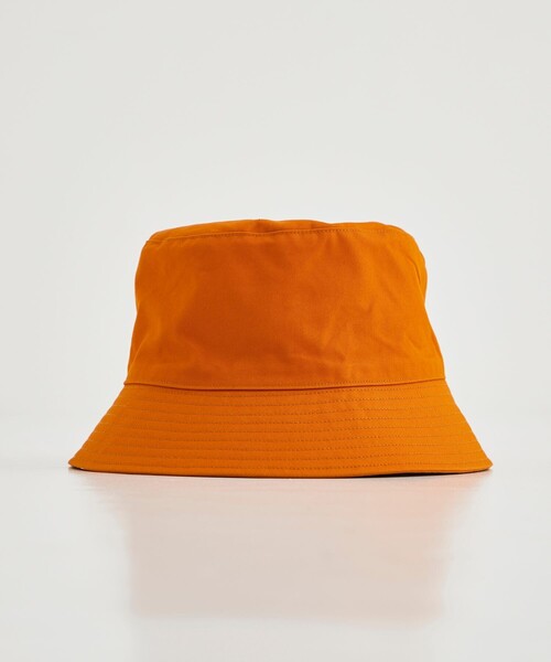 KIJIMA TAKAYUKI(キジマ タカユキ)の「【KIJIMA TAKAYUKI/キジマタカユキ】VENTILE BUCKET HAT/ベンタイルバケットハット(ハット・メンズ・ブラック/オレンジ・3)」の9枚目の写真