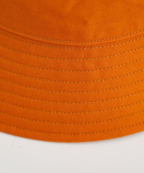 KIJIMA TAKAYUKI(キジマ タカユキ)の「【KIJIMA TAKAYUKI/キジマタカユキ】VENTILE BUCKET HAT/ベンタイルバケットハット(ハット・メンズ・ブラック/オレンジ・3)」の10枚目の写真
