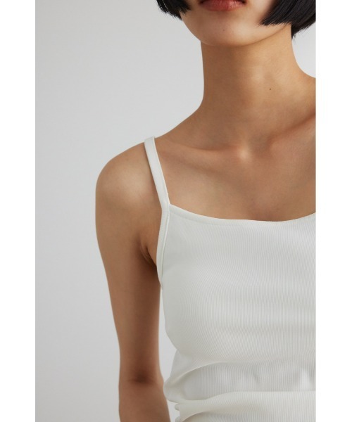 STYLEMIXER（スタイルミキサー）の「バックオープンカップ付きキャミソール（キャミソール・レディース・ホワイト/ブラック/ベージュ・SMALL/MEDIUM）」の12枚目の写真