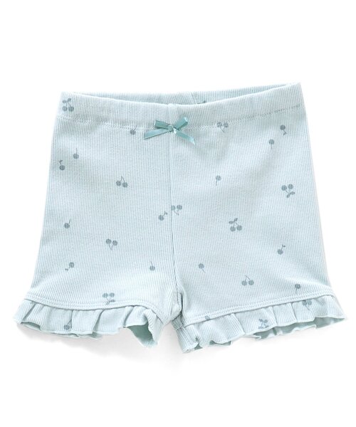 Ampersand(アンパサンド)の「ペチパンツ(レギンス/スパッツ・キッズ・サックスブルー/ピンク/アイボリー/チャコール・140/95/120)」の3枚目の写真