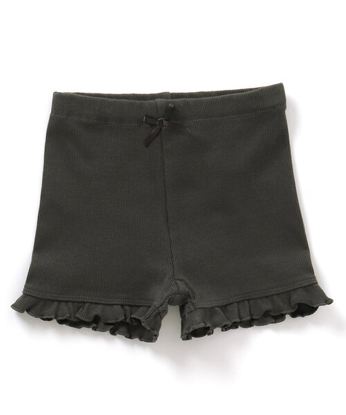 Ampersand(アンパサンド)の「ペチパンツ(レギンス/スパッツ・キッズ・サックスブルー/ピンク/アイボリー/チャコール・140/95/120)」の1枚目の写真