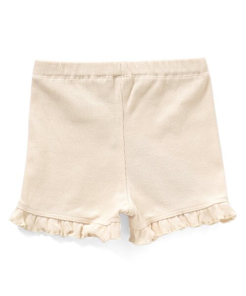 Ampersand(アンパサンド)の「ペチパンツ(レギンス/スパッツ・キッズ・サックスブルー/ピンク/アイボリー/チャコール・140/95/120)」の6枚目の写真
