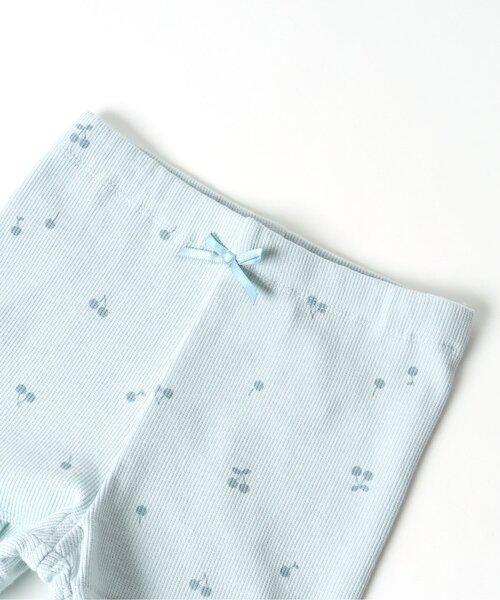 Ampersand(アンパサンド)の「ペチパンツ(レギンス/スパッツ・キッズ・サックスブルー/ピンク/アイボリー/チャコール・140/95/120)」の9枚目の写真