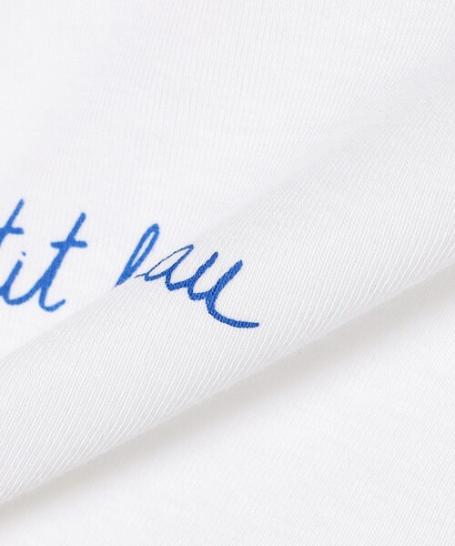 PETIT BATEAU（プチバトー）の「【SHIPS any別注】PETIT BATEAU: ロングスリーブ Tシャツ 23SS（Tシャツ/カットソー・レディース・ホワイト・ONE SIZE）」の7枚目の写真